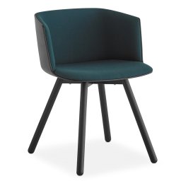La Palma designové židle Cut Wood Base