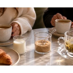 Ichendorf Milano designové konvice Piuma Sugarpot with Glass Spoon