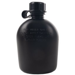 Láhev polní original US 1Qt. plastová ČERNÁ