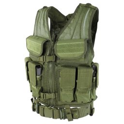 S.T. CONDOR vesta taktická ELITE TACTICAL - ZELENÁ