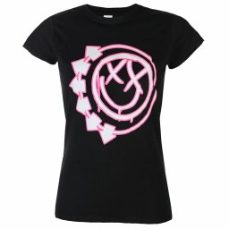 tričko dámské Blink182 - Six Arrow Smile - ROCK OFF - BLINKTS02LB
