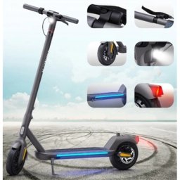 MEGAWHEELS A5-BLACK Koloběžka 350W 25 km/h
