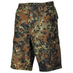 Kraťasy US střih BDU boční kapsy FLECKTARN vel. S