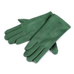 Dámské rukavice přechodní, barva 2 zelená šalvěj tmavá