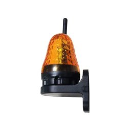 Maják výstražný LED s anténou JD06 12-230V oranžový