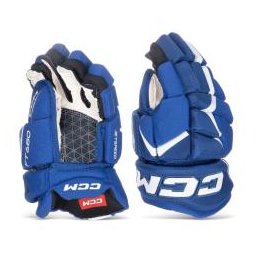 Hokejové rukavice CCM JetSpeed FT680 JR modrá 10 palců = výška postavy 120-130cm