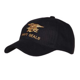 FOSTEX čepice baseball NAVY SEALS ČERNÁ