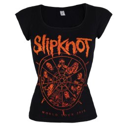 tričko dámské Slipknot - The wheel - ROCK OFF - SKTS21LB