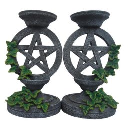 svícen Aged Pentragram - NEM5177
