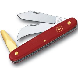 VICTORINOX nůž kapesní ZAHRADNICKÝ roubovací 3 ČERVENÝ