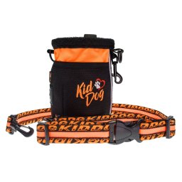 Multifunkční pamlskovník 3v1 oranžový 17x11 cm