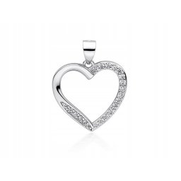 Lafira stříbrný přívěsek Srdce Flow Z1716C