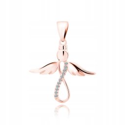 Lafira stříbrný přívěsek Anděl Infinity Rose Z1735CRG