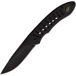 OUTDOOR EDGE nůž zavírací STRATUS hladké ostří ČERNÝ