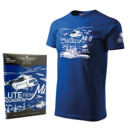 Triko letka Mi-8 SALUTE MODRÉ vel. 3XL