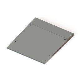 Pozinkovaný nájezd pro kartáčové vstupní rohože FLT-PRM, FLT-ECO FLOMA - 100 x 79,3 x 5 cm