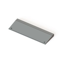Pozinkovaný nájezd pro kartáčové vstupní rohože FLT-PRM, FLT-ECO FLOMA - 30 x 79,3 x 5 cm