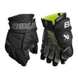 Hokejové rukavice Bauer Vapor 3X Pro JR (1059963) černá 10 palců = výška postavy 127-142cm