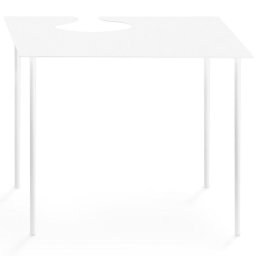 Desalto designové odkládací stolky Softer than Steel (49 x 49 cm)