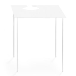 Desalto designové odkládací stolky Softer than Steel (30 x 30 cm)