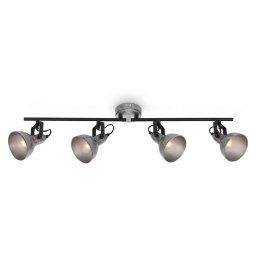 BRILONER Bodové svítidlo 79,5 cm 4x E14 max. 40W antická stříbrná BRILO 2049-044
