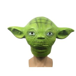 Yoda maska na obličej - pro děti i dospělé na Halloween či karneval