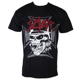 tričko pánské Slayer - Graphic Skull - Black - ROCK OFF - SLAYTEE33MB