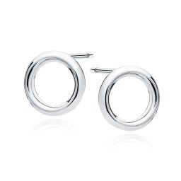 Lafira stříbrné náušnice Simply Circle Z1932
