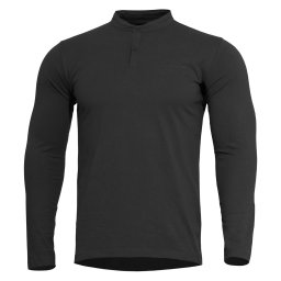 Triko ROMEO HENLEY 2.0 dlouhý rukáv ČERNÉ vel. S