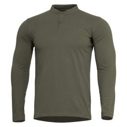Triko ROMEO HENLEY 2.0 dlouhý rukáv ZELENÉ vel. S