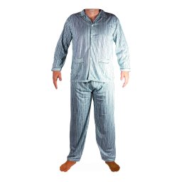 Prokop pánské pyžamo na knoflíky L zelená