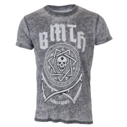 tričko pánské Bring Me The Horizon - Crooked Young - Charcoal - ROCK OFF - BMTHBO01MC