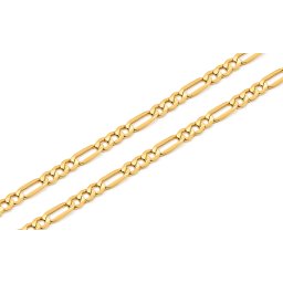 Zlatý řetízek Figaro 4 mm IZ24297