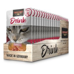 Leonardo DRINK MULTIPACK kuřecí polévka s HOVĚZÍM pro kočky 20x40 g