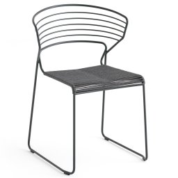Desalto designové zahradní židle Koki Wire Corda