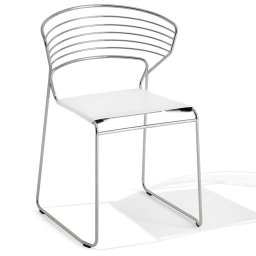 Desalto designové židle Koki Wire Cowhide