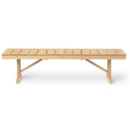 Carl Hansen designové zahradní lavice BM1871 (šířka 132 cm)
