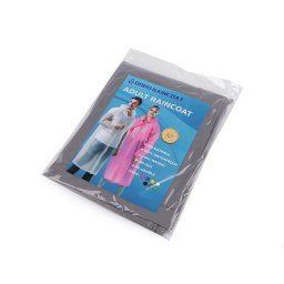 Pláštěnka pro dospělé pevná, barva 6 šedá