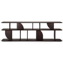 Ethnicraft designové knihovny Geometric Console (šířka 210 cm)