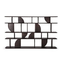 Ethnicraft designové knihovny Geometric Rack (šířka 210 cm)