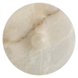 Contain designová nástěnná svítidla Alba Simple Wall Alabaster (průměr 28 cm)