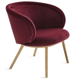 Freifrau Manufaktur designová křesla Ona Cocktail Armchair Wood