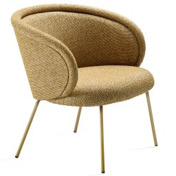 Freifrau Manufaktur designová křesla Ona Cocktail Armchair Steel