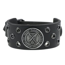 náramek Luciferi - ring black - LSF1 67