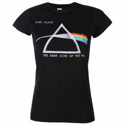 tričko dámské Pink Floyd - DSOTM Courier - BLACK - ROCK OFF - PFTEEP28LB