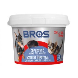 Odpuzovač BROS krtků, psů a koček 350ml+100ml ZDARMA 5615 kočka pes krtek
