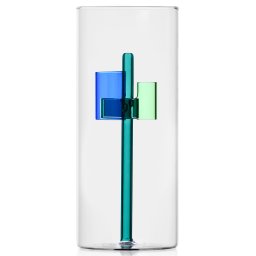 Ichendorf Milano designové vázy Iris Vase 3 Blue