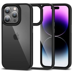 Pouzdro Tech-Protect Magmat iPhone 15 Pro Max - Černé / Čiré