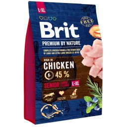 Brit Dog Premium by Nature Senior L+XL Velikost: 3 kg
