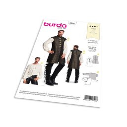 Střih Burda 6399 - Pánský renesanční kostým